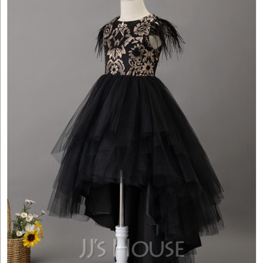 Black toddler formal dress